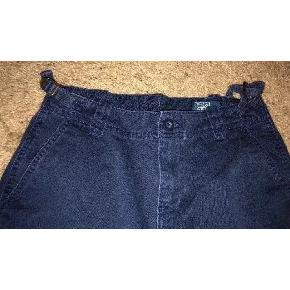 RALPH LAUREN POLO‎ Boys Navy Blue Shorts Size  12